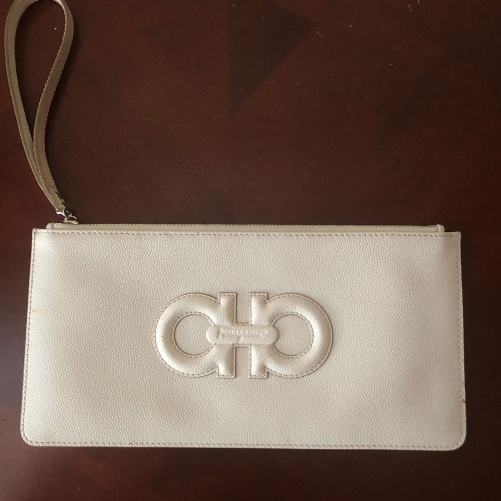 Salvatore Ferragamo wristlet